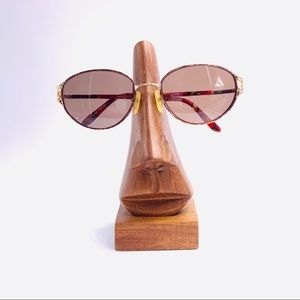 Vintage Katherine 11A Brown Oval Sunglasses Frames